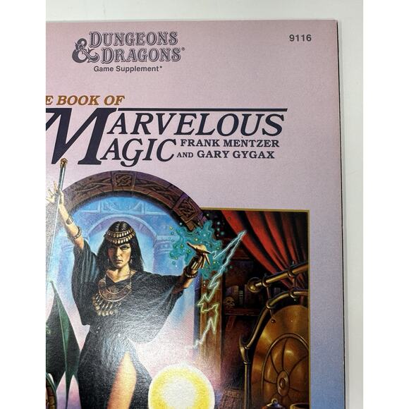 The Book of Marvelous Magic Dungeons & Dragons D&D AC4 1985 TSR #9116 - Picture 5 of 11
